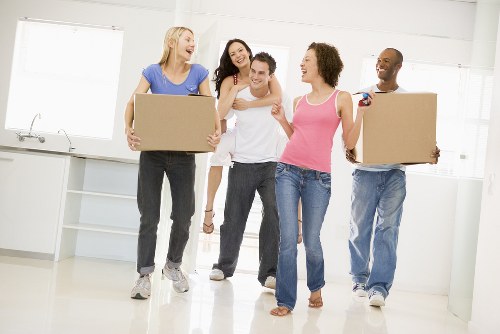 Removal company helping with a local move in Finsbury Park