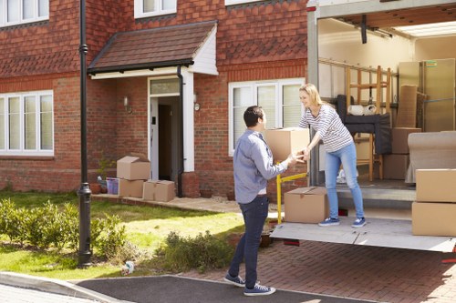 Moving truck service supporting a local move in Finsbury Park