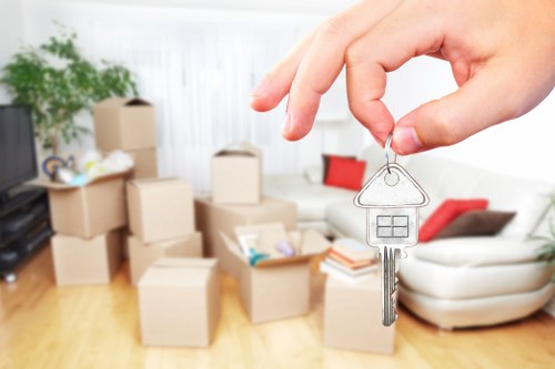 Packing and moving office furniture and equipment