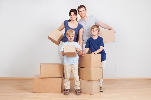 Careful packing and transport for local moves in north London