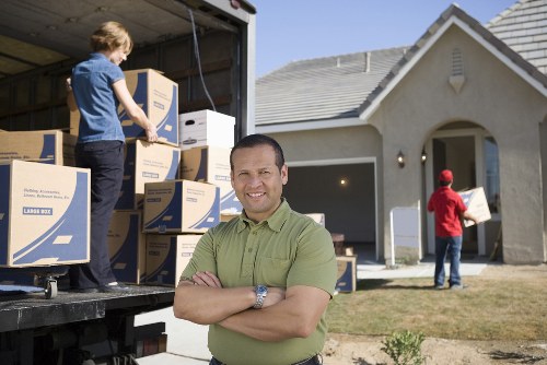 Organised packing support for a family or office relocation