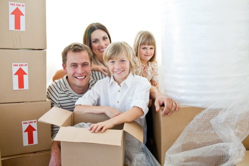 Residential flat move near Finsbury Park with stair access