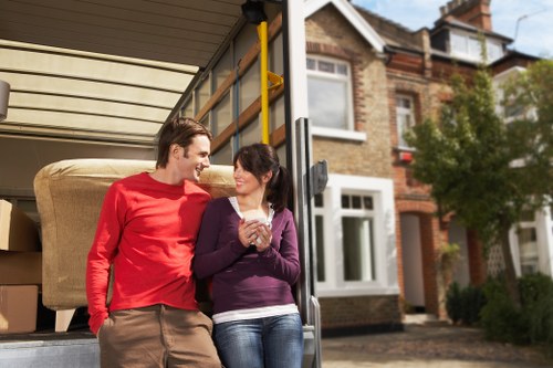 Residential street access and parking considerations for removals in Finsbury Park